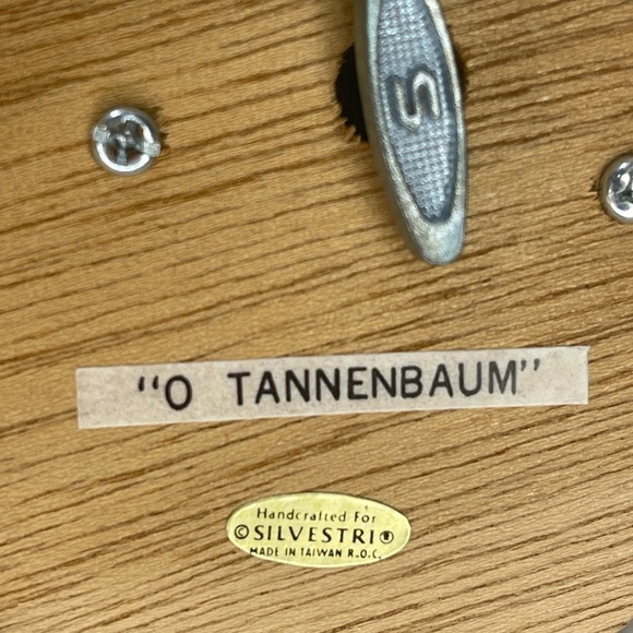 Musical Porcelain Santa Claus “O Tannenbaum” 9.25" Saint Nick, Father Christmas - Picture 6 of 9